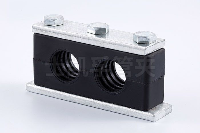 双孔尼龙管夹（轻重）